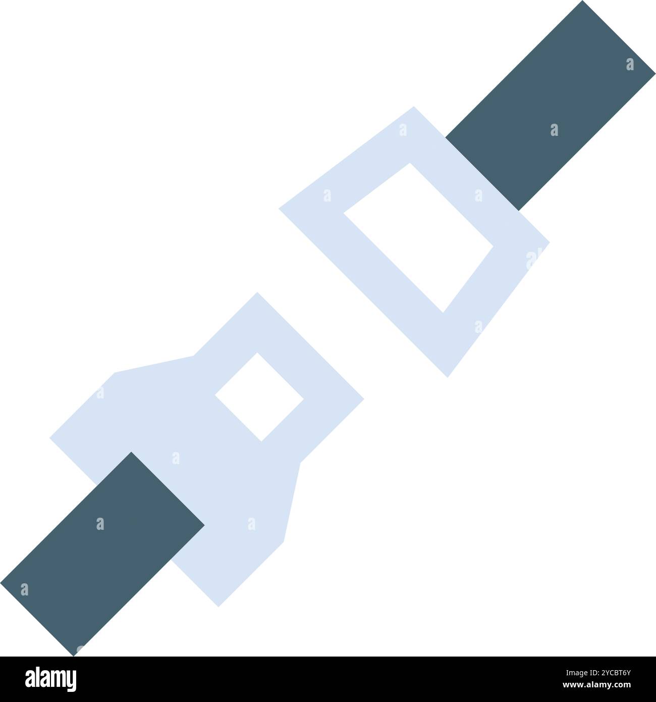 Seat Belt icon vector image. Suitable for mobile application web application and print media. Stock Vector