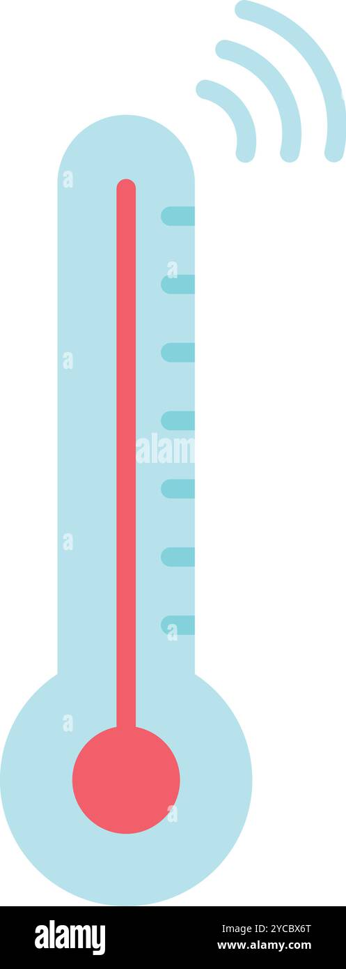 Temperature icon vector image. Suitable for mobile application web application and print media. Stock Vector