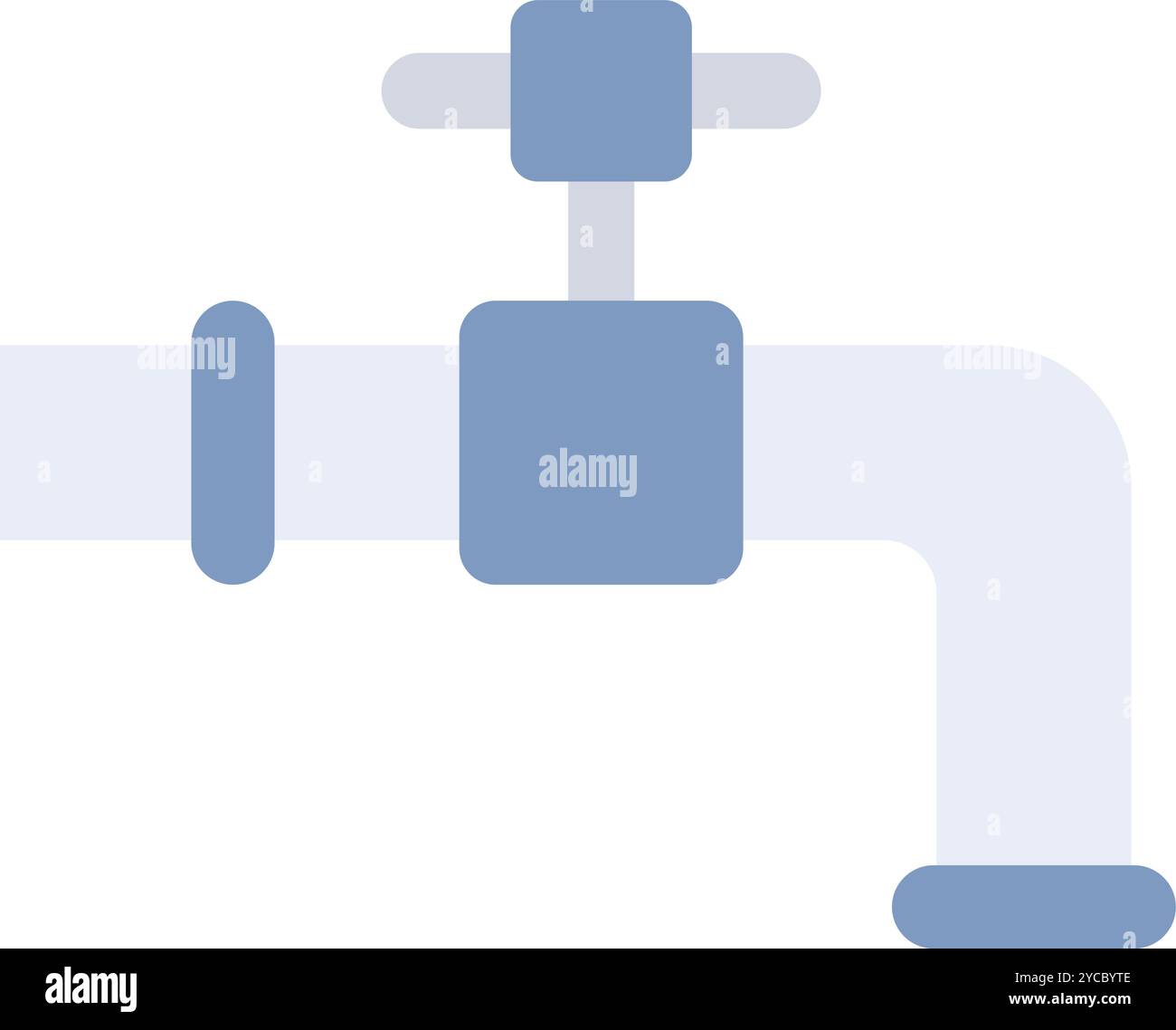Water Tap icon vector image. Suitable for mobile application web application and print media. Stock Vector