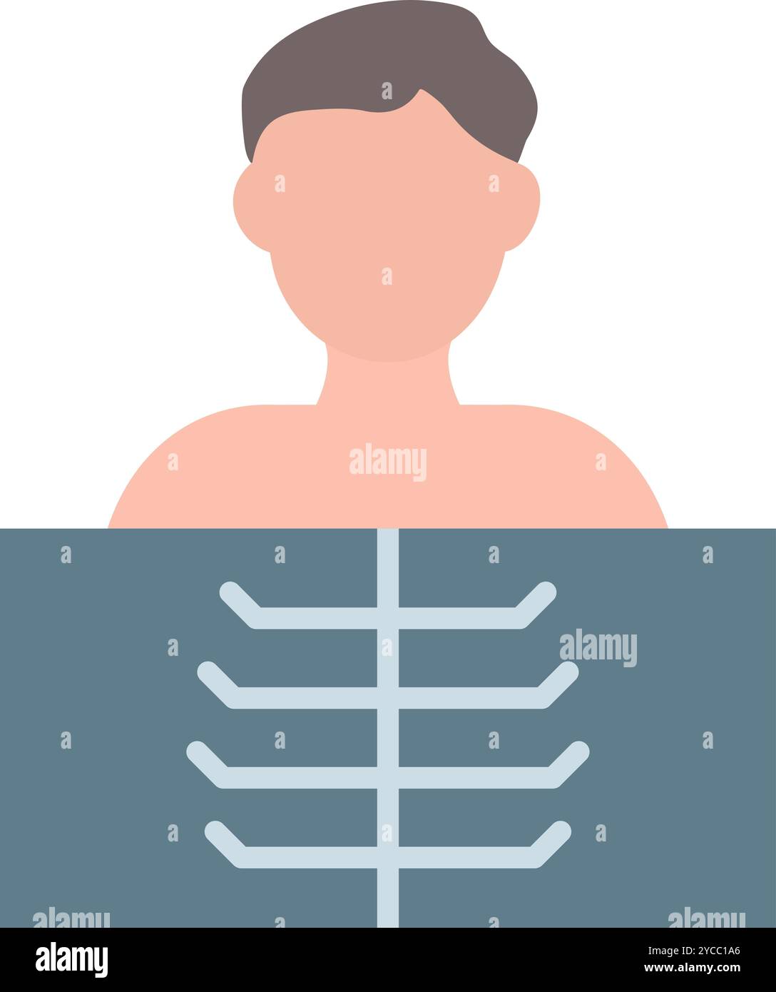 X Ray icon vector image. Suitable for mobile application web ...