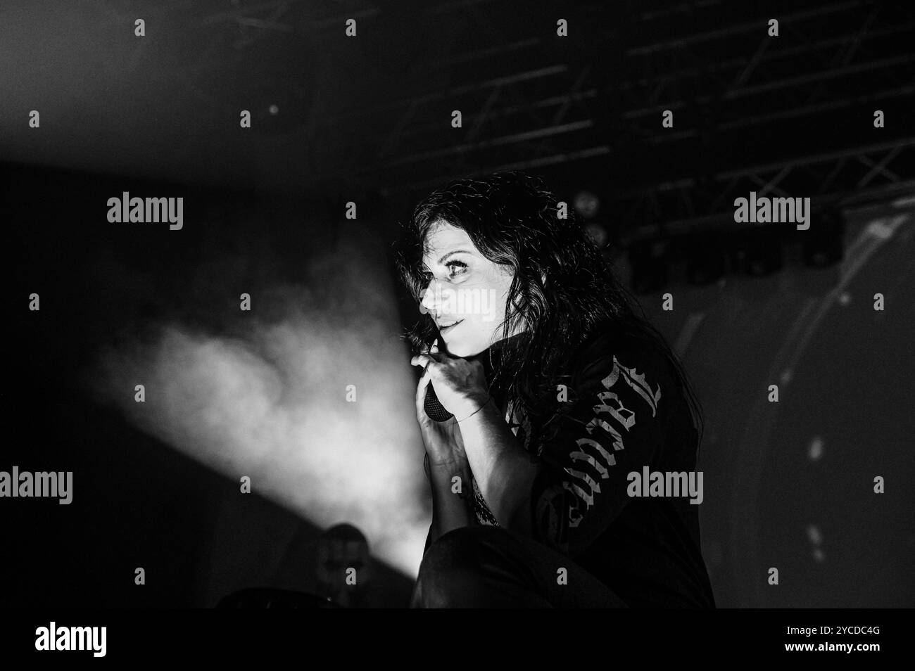 Cristina Scabbia of Lacuna Coil performing at SWG3, Glasgow 21st
