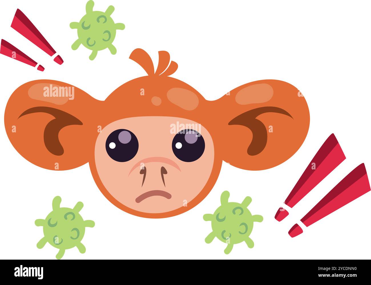 Mutant ape Stock Vector Images - Alamy