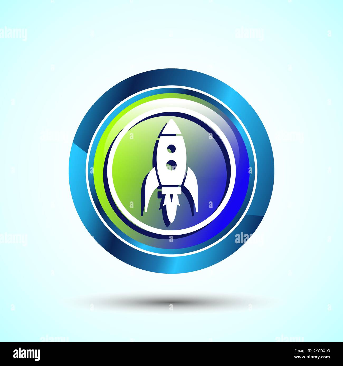 Rocket icon design illustration, Business start up symbol, Rocket ...