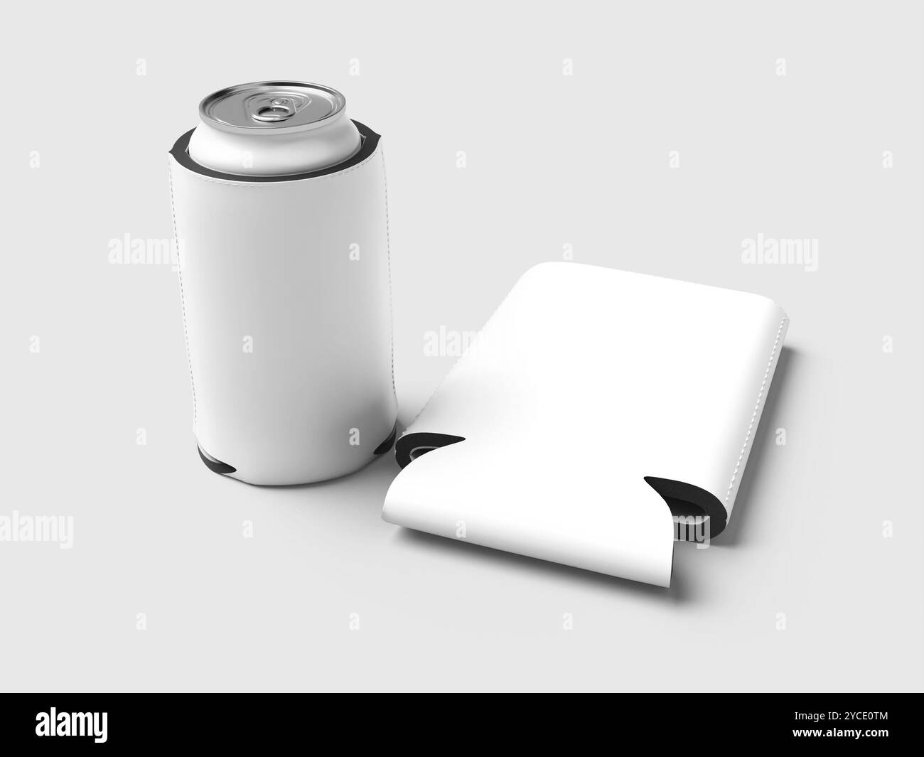 Koozie template hi res stock photography and images Alamy