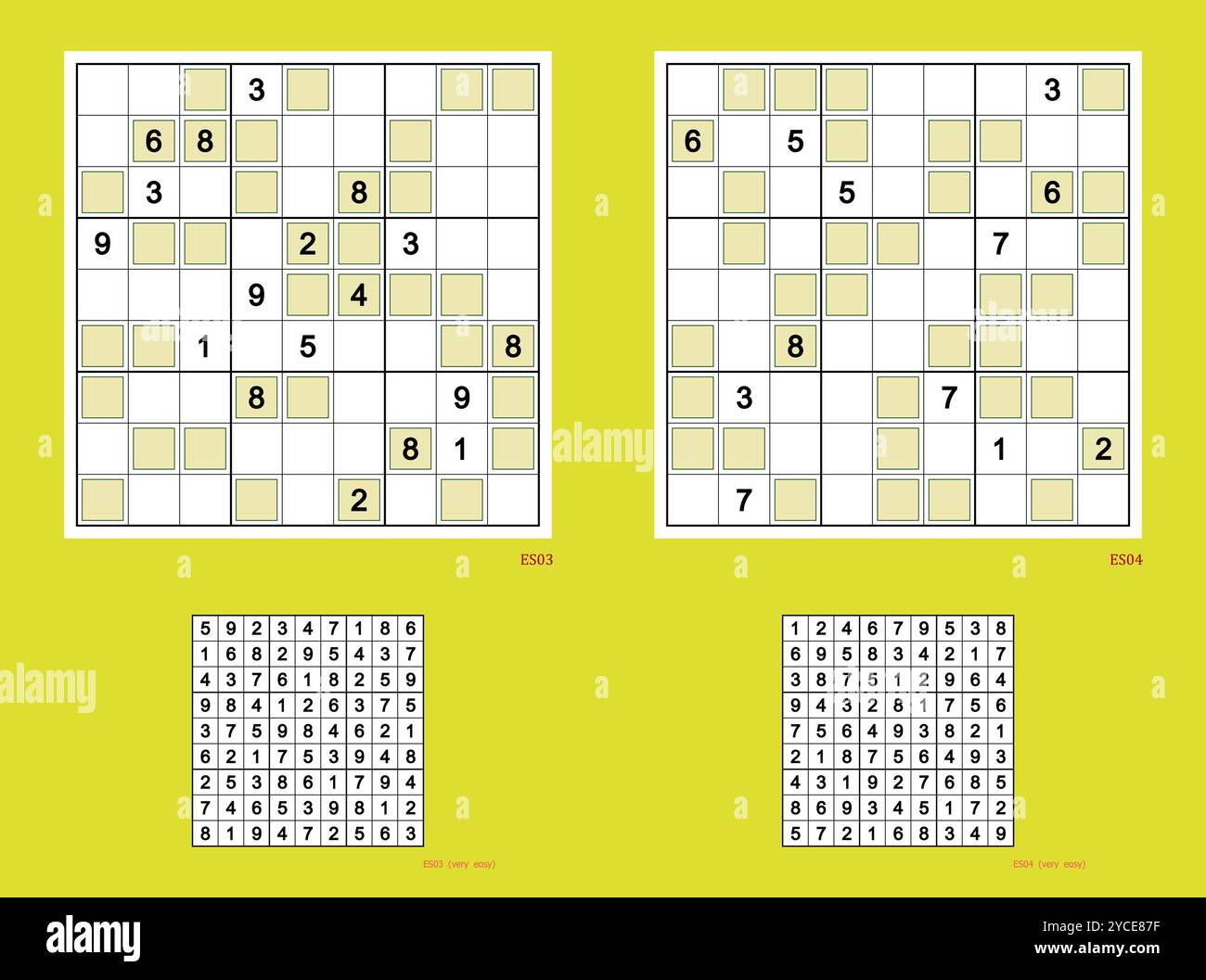 Even-Odd Sudoku puzzles. 180° & 90° rotational symmetry. Very easy ...
