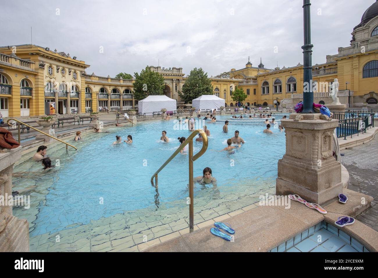 Spring Pool Hungary Széchenyi thermal baths hi-res stock photography and images - Alamy