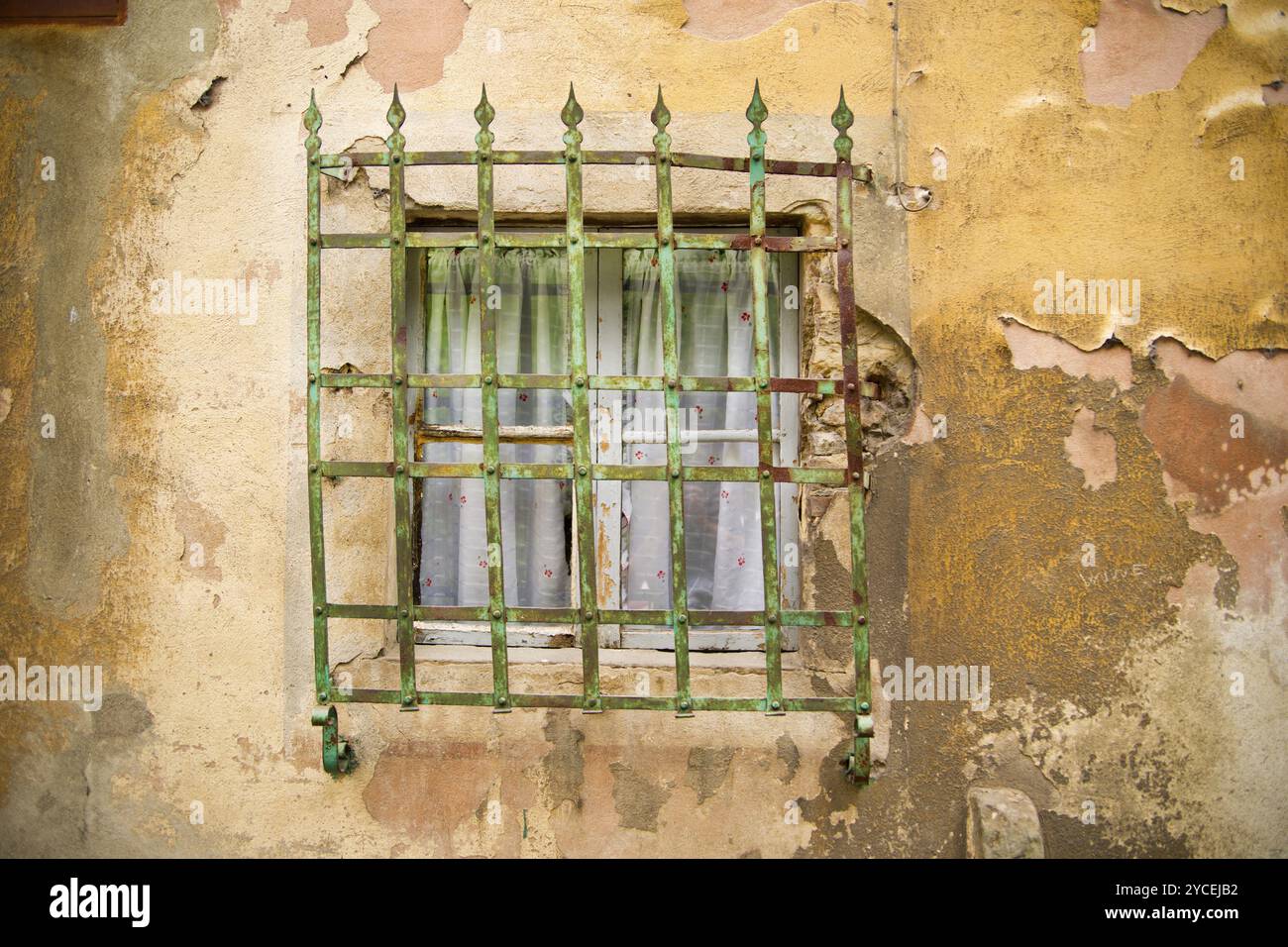 Protect your home with a railing at the window Stock Photo - Alamy