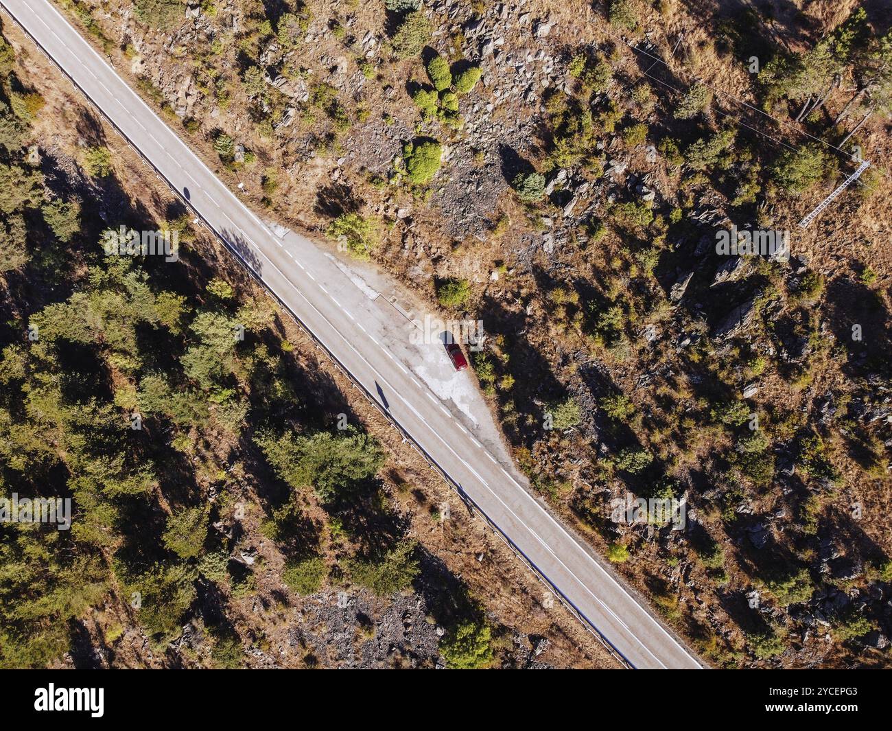 Top down aerial shot roads hi-res stock photography and images - Alamy