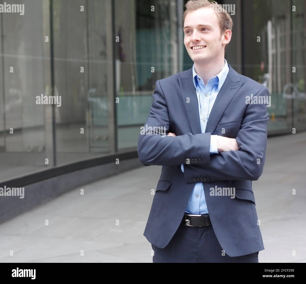 Confident employee hi-res stock photography and images - Alamy