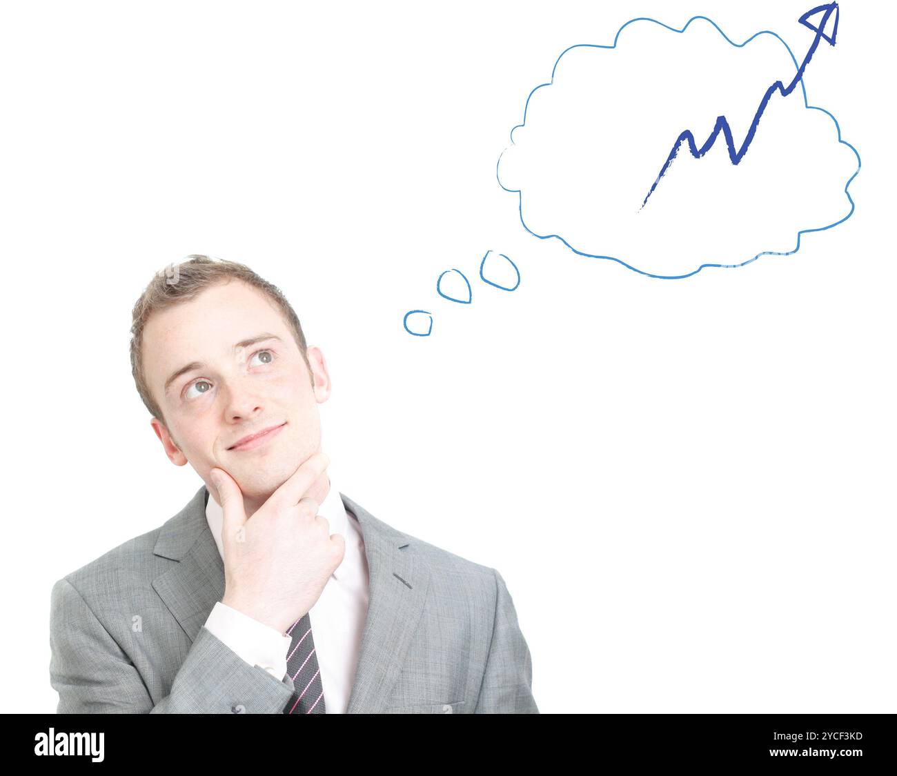 Man thinking future hi-res stock photography and images - Alamy