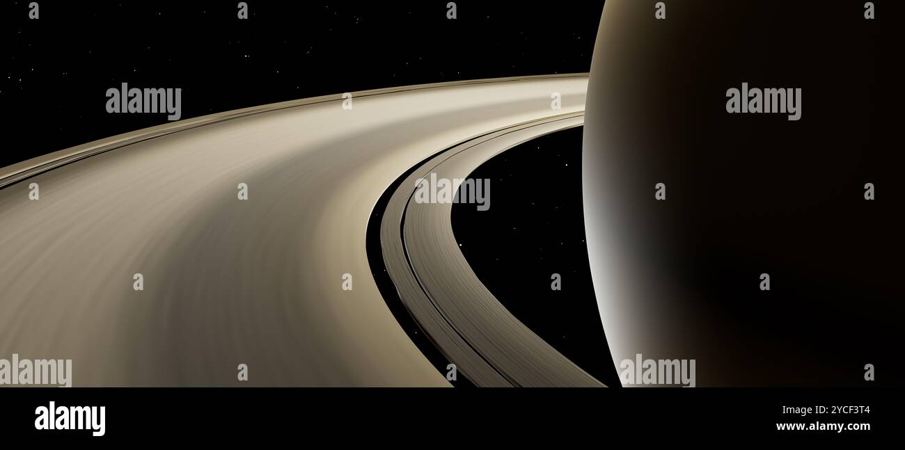 Saturn Fragmented Rocks Abstract background saturn surface hi-res stock photography and images ...