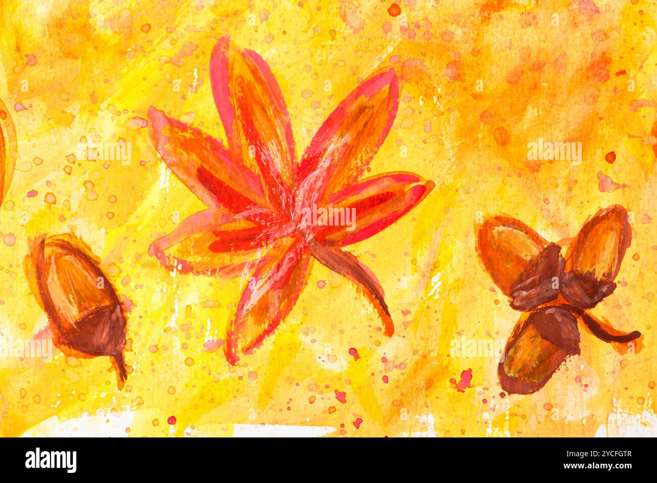 Creative watercolor painting hi-res stock photography and images - Alamy