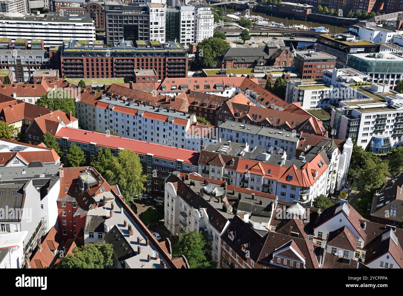 Europe, Germany, Hanseatic City of Hamburg, St. Pauli, View of City ...