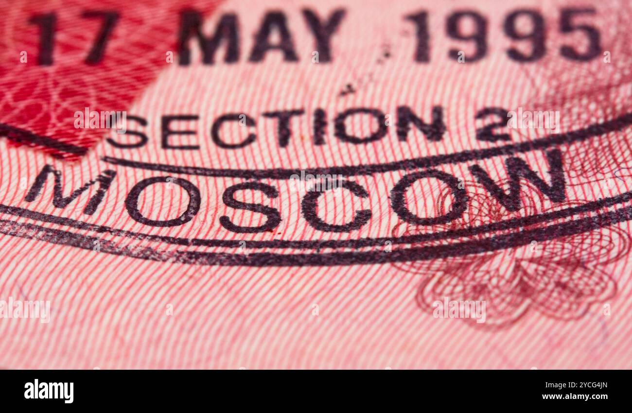 Uk passport stamp hi-res stock photography and images - Alamy