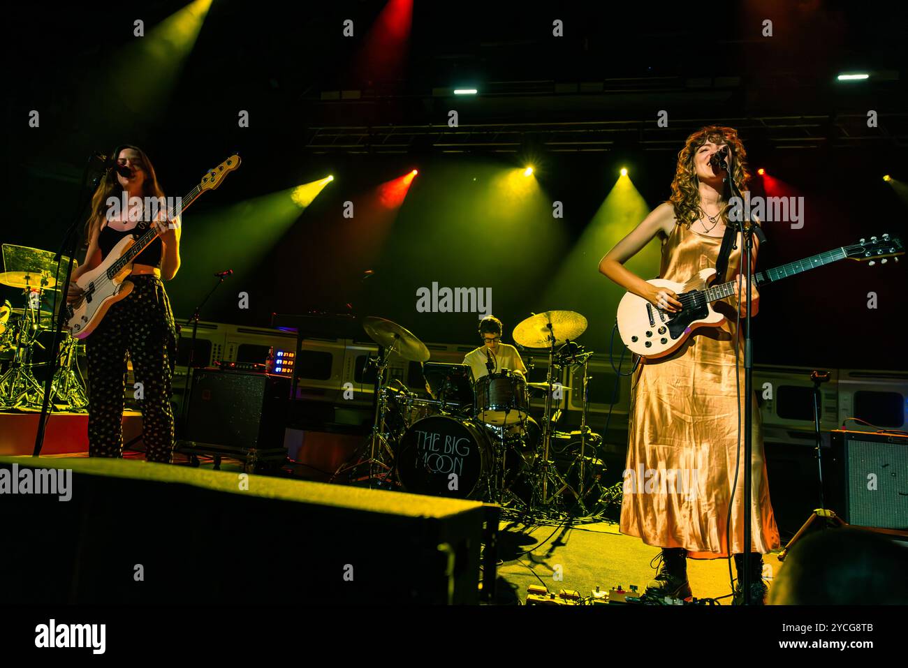 Milan, Italy. 22nd Oct, 2024. British Alternative Band The Big Moon Perform Live At Alcatraz In Milan, Italy, On October 22, 2024. (Photo by Maria Laura Arturi/NurPhoto) Credit: NurPhoto SRL/Alamy Live News Stock Photo