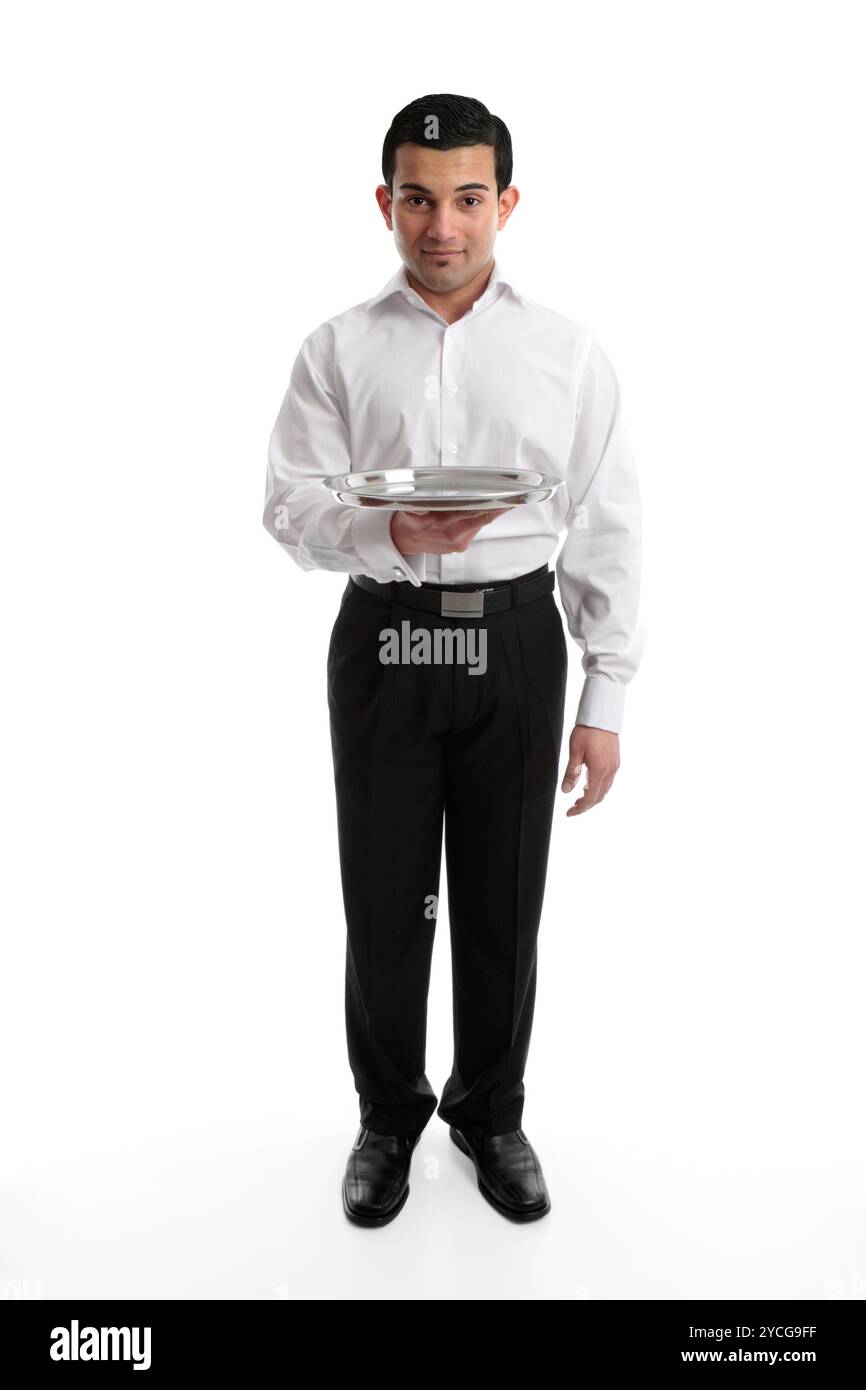 Silver service waiter hi-res stock photography and images - Alamy