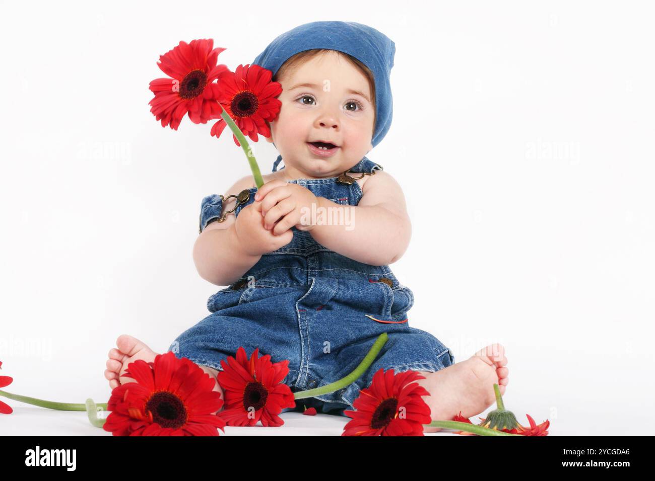 Spring baby cute child hi-res stock photography and images - Alamy