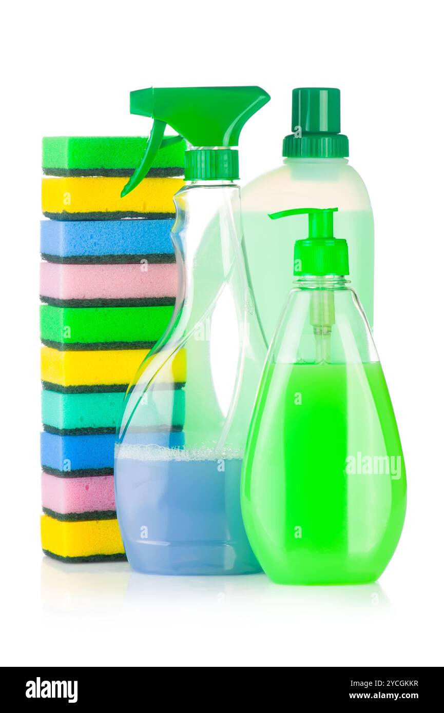 House Cleaning Supplies Stock Photo Alamy