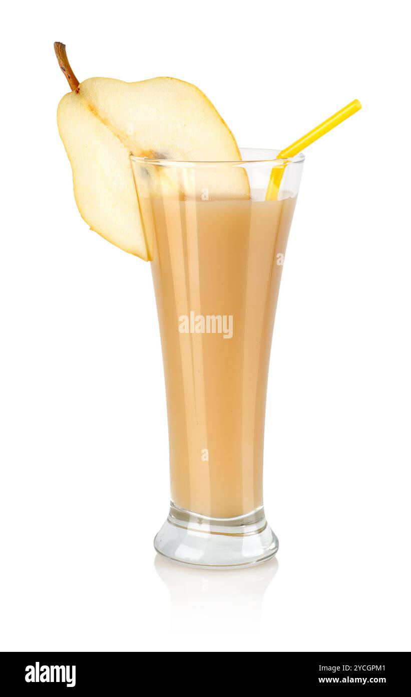 Pear juice cup fruit hi-res stock photography and images - Alamy