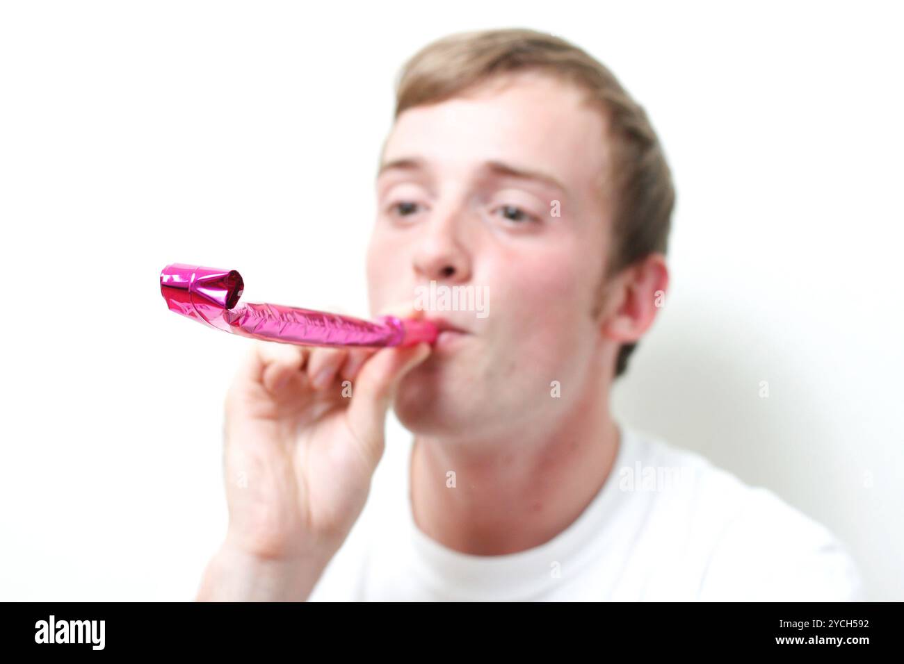 Party blowers Stock Photo