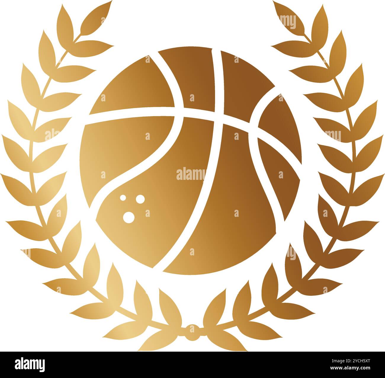 Gold shiny laurel wreath Stock Vector Image & Art - Alamy