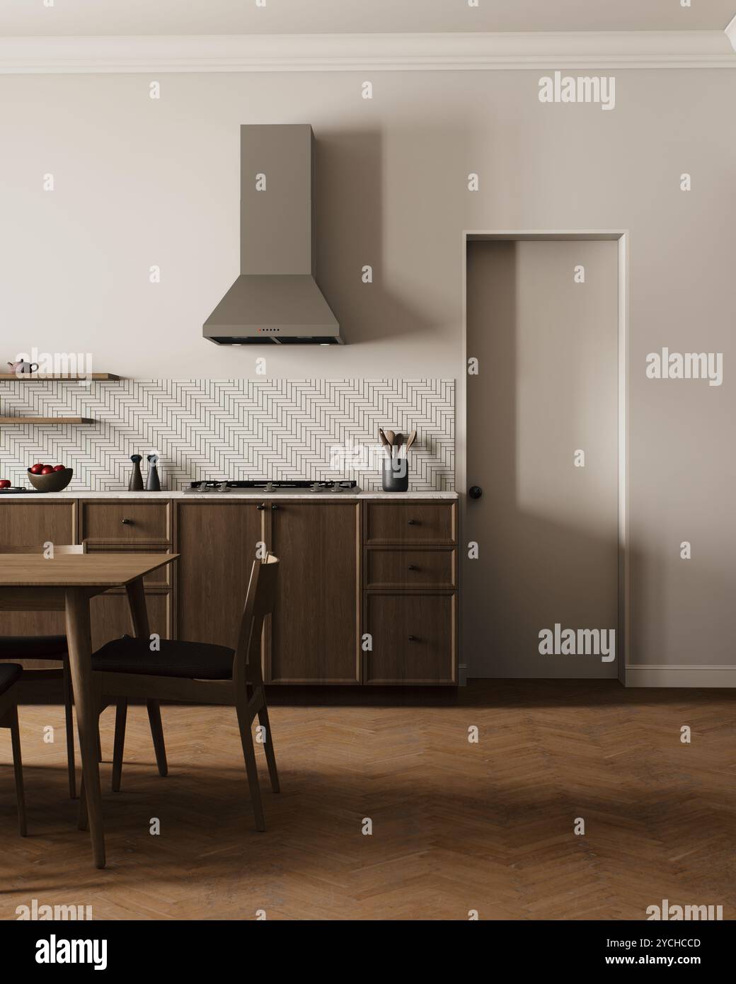Discover the refined appeal of a modern minimalist kitchen design ...