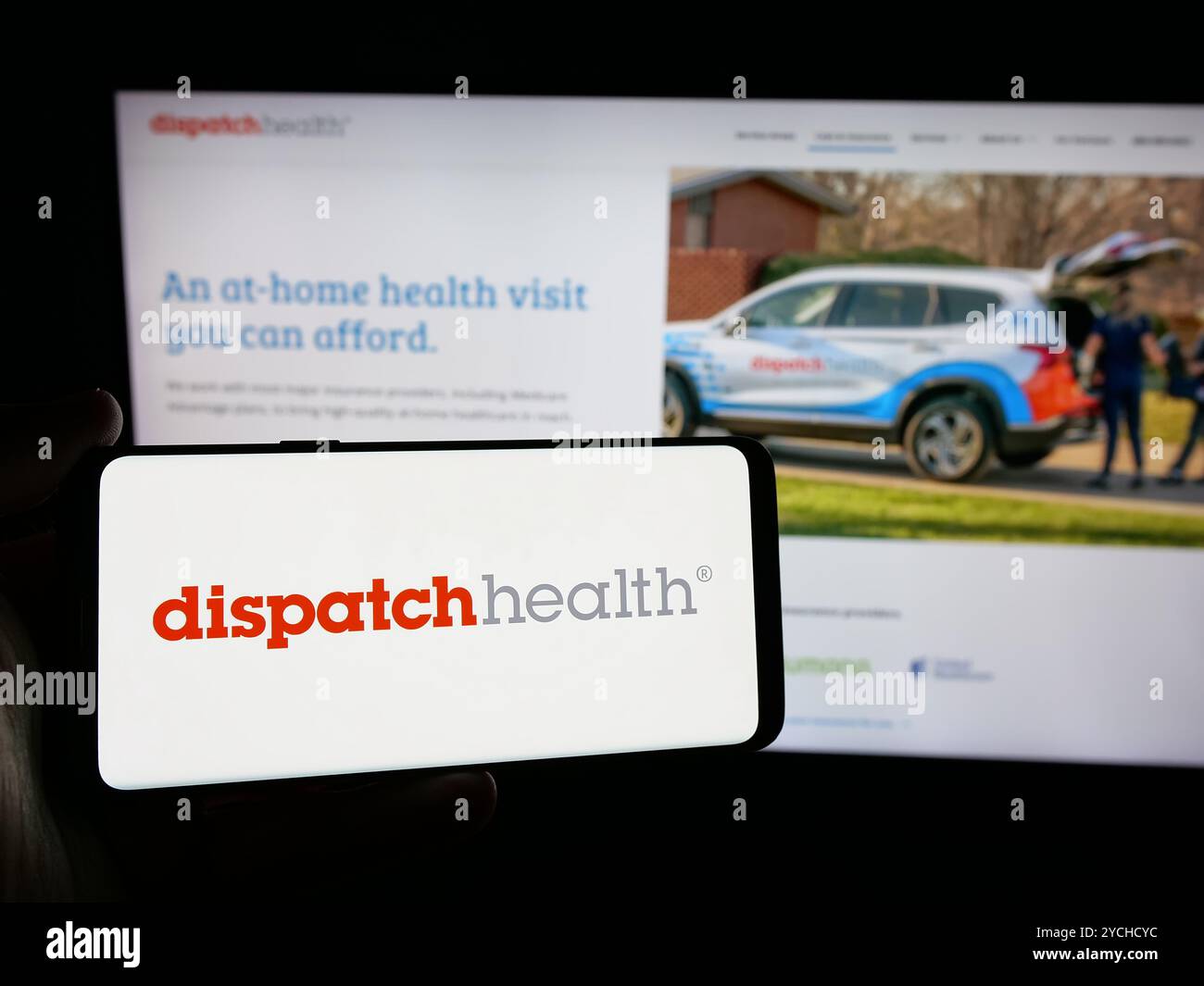 Dispatchhealth logo hi-res stock photography and images - Alamy