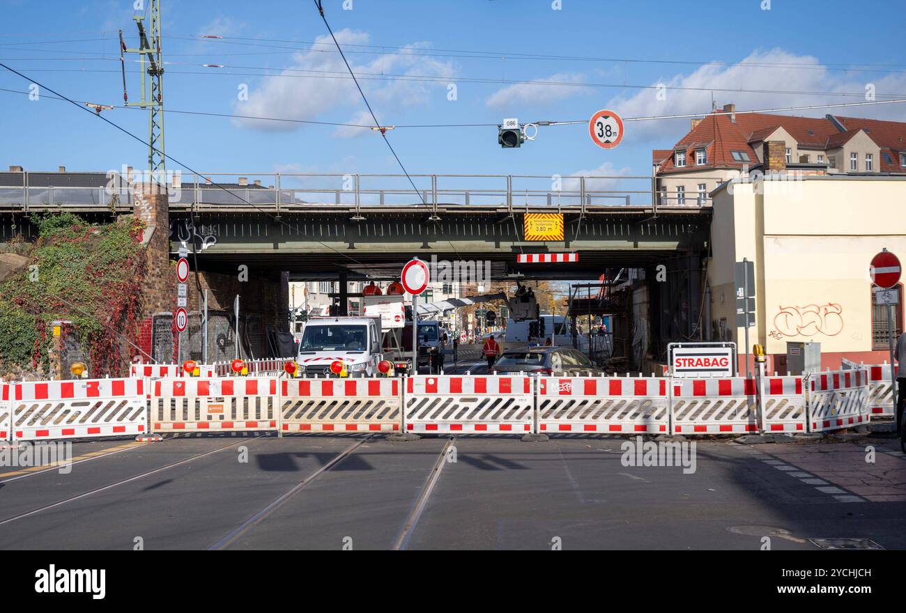 Sperrung Bahnhofstrasse Kopenick