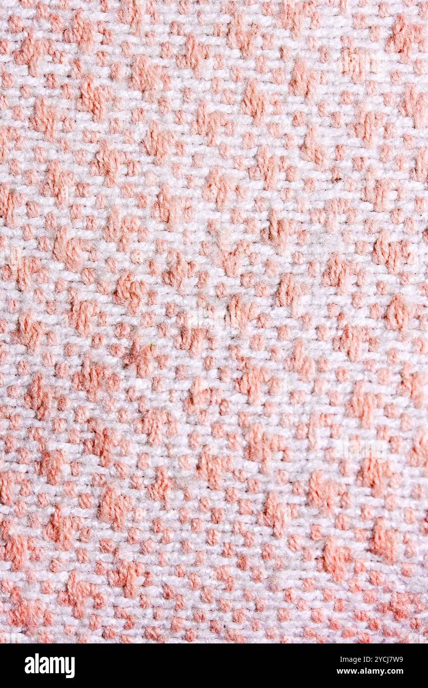 Woolen fabric with color blotches Stock Photo