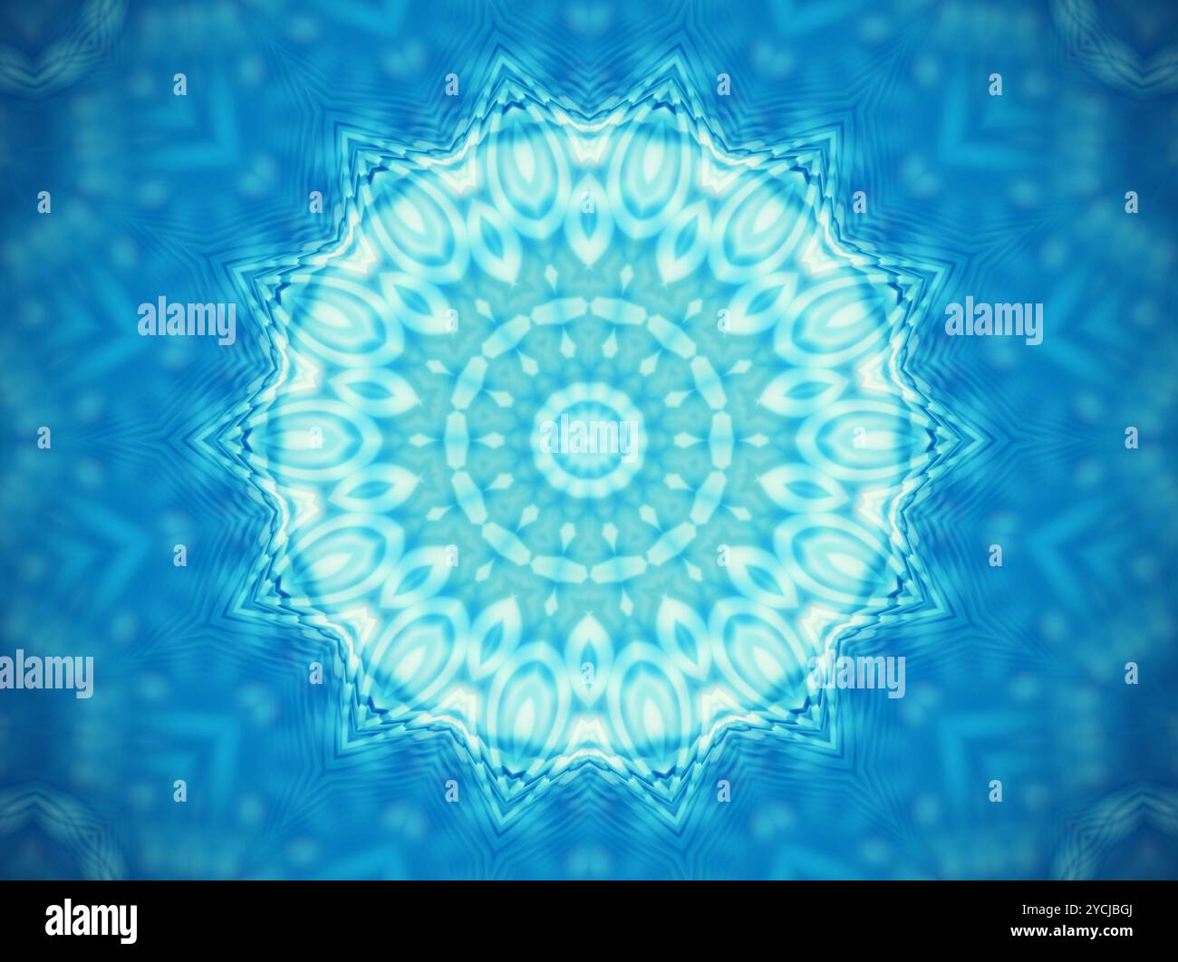 Blue abstract background with concentric pattern Stock Photo - Alamy