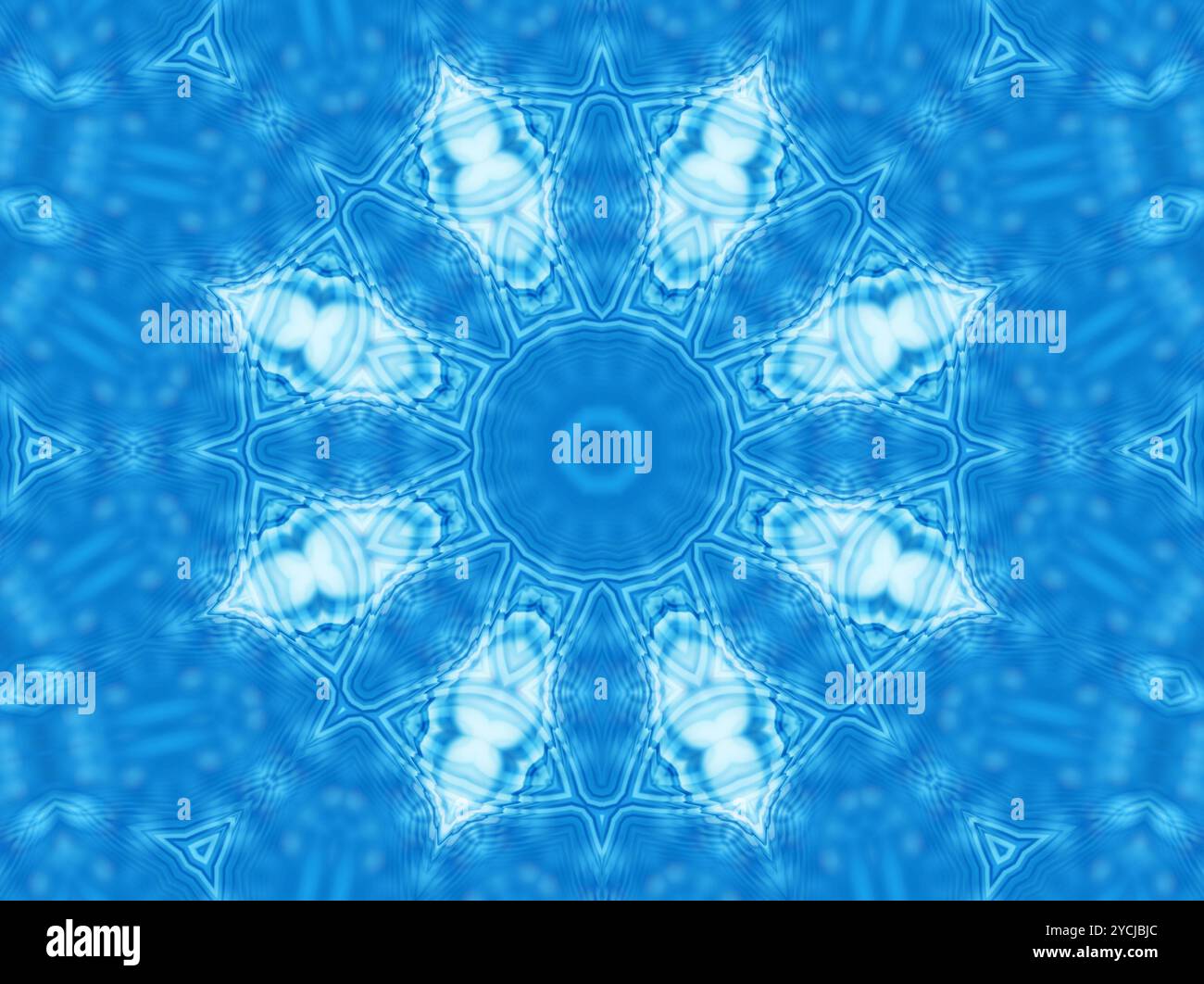 Blue abstract background with concentric pattern Stock Photo - Alamy