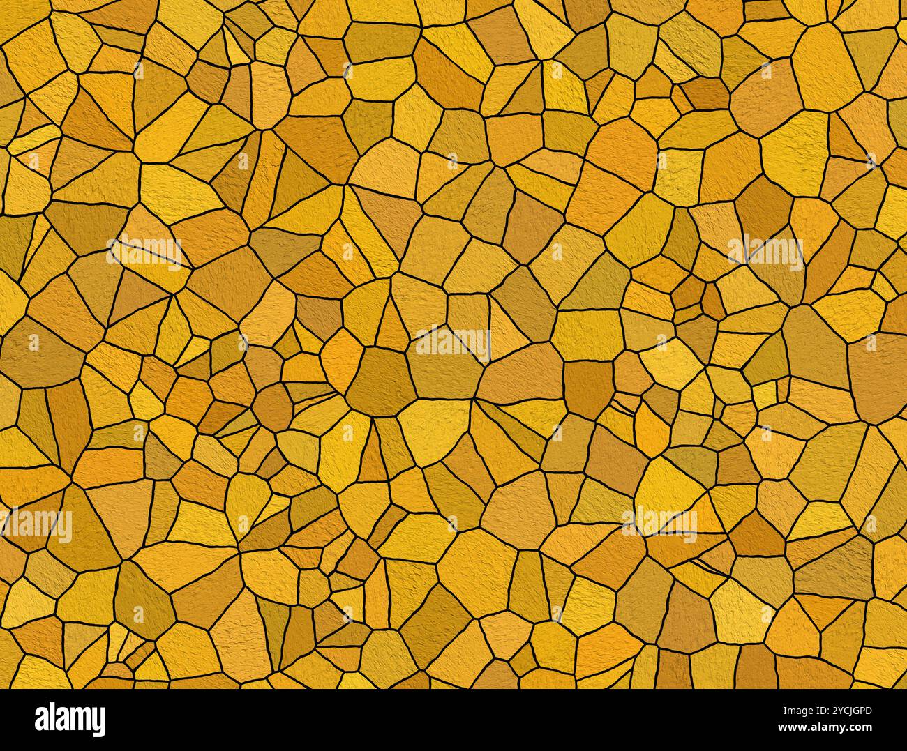 Orange mosaic tiles Stock Photo - Alamy