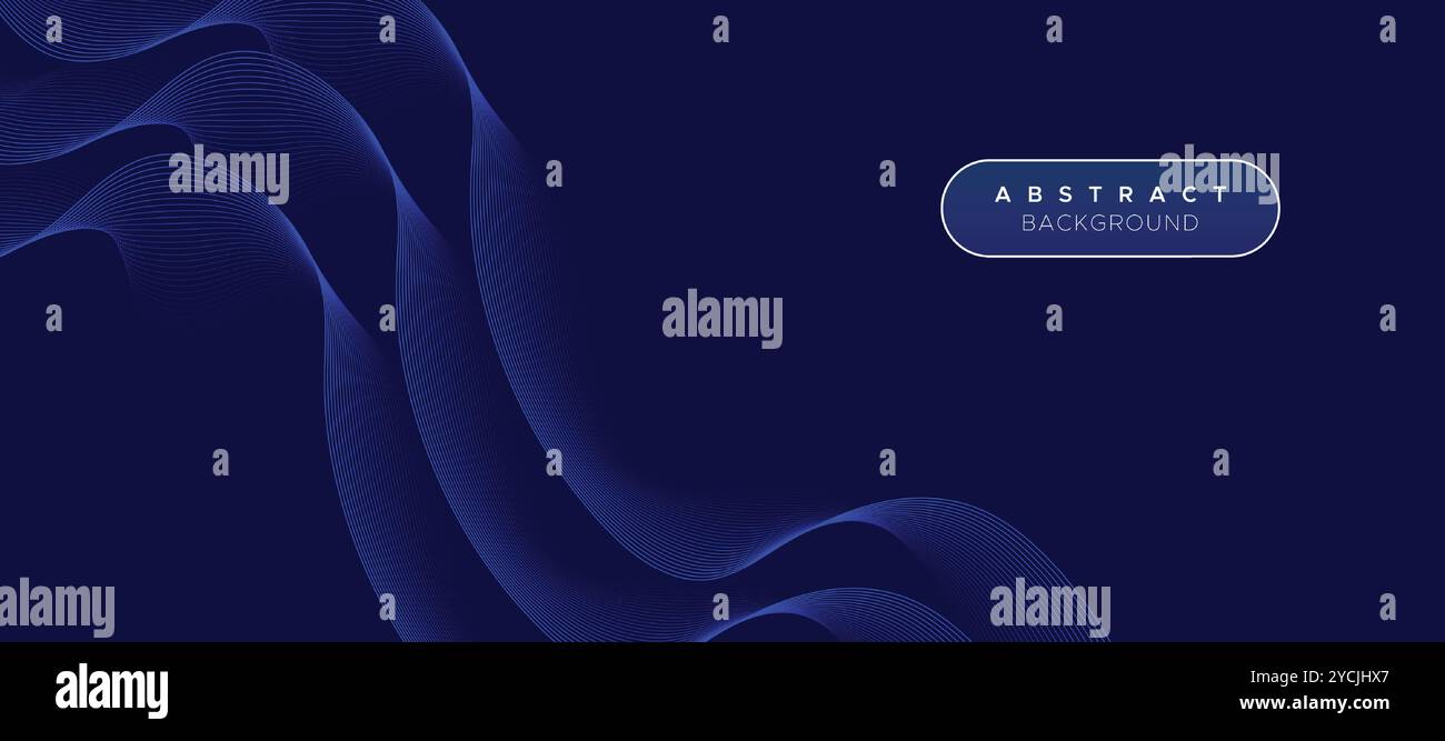 Abstract Stripe Lines Wave Business Background Design. Modern ...