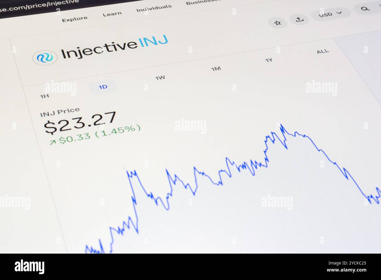 Inj technology logo hi-res stock photography and images - Alamy