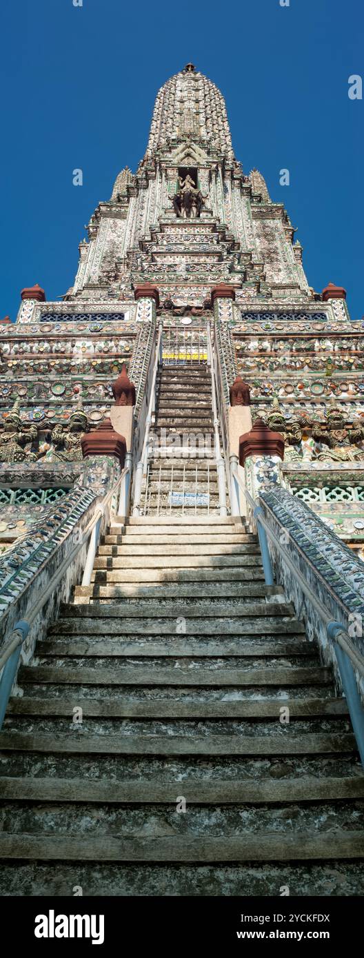 Wat Arun Temple. Bangkok, Thailand Stock Photo