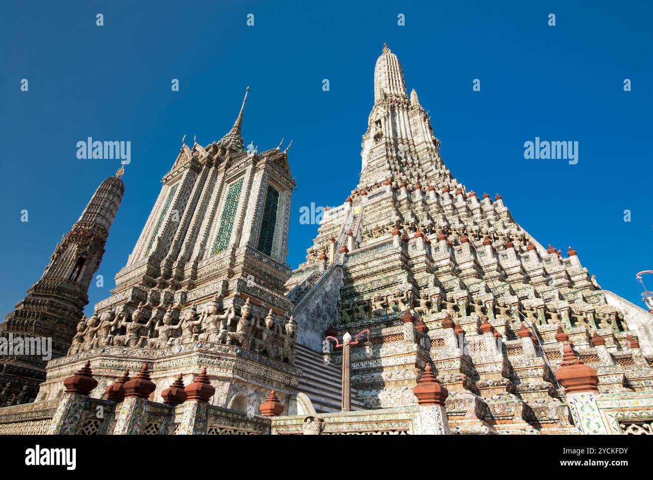 Wat Arun Temple. Bangkok, Thailand Stock Photo