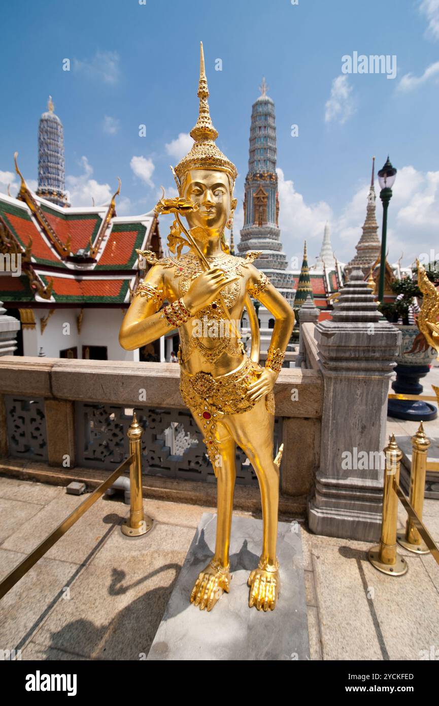Temple of Emerald Buddha. Bangkok, Thailand Stock Photo