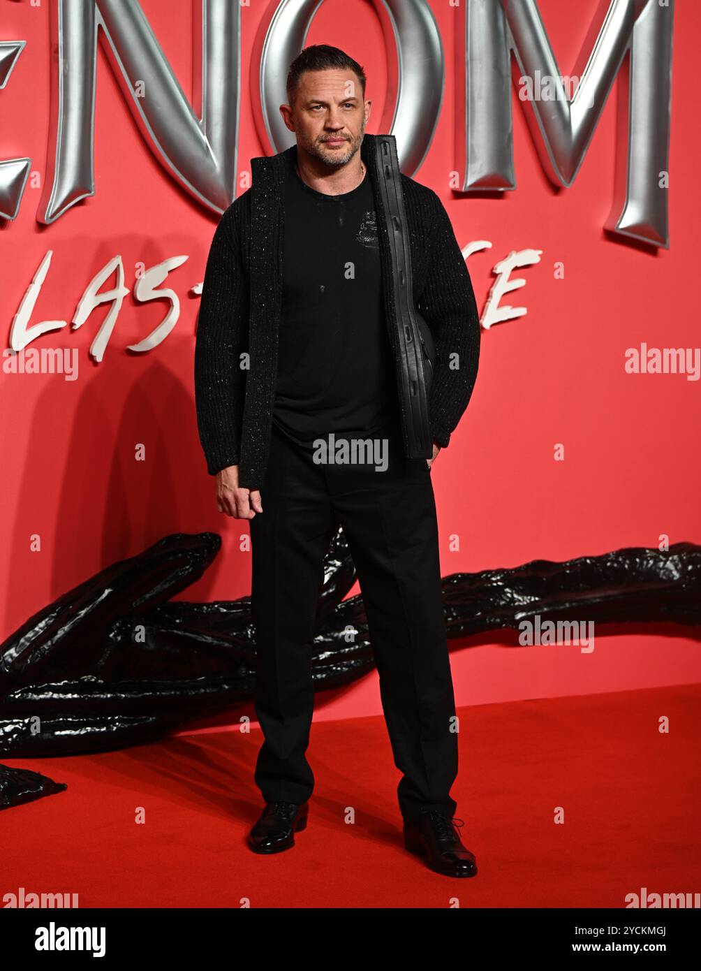 LONDON, UK. 23rd Oct, 2024. Tom Hardy attend the UK premiere of VENOM: The last dance at BFI IMAX in London. (Photo by 李世惠/See Li/Picture Capital) Credit: See Li/Picture Capital/Alamy Live News Stock Photo