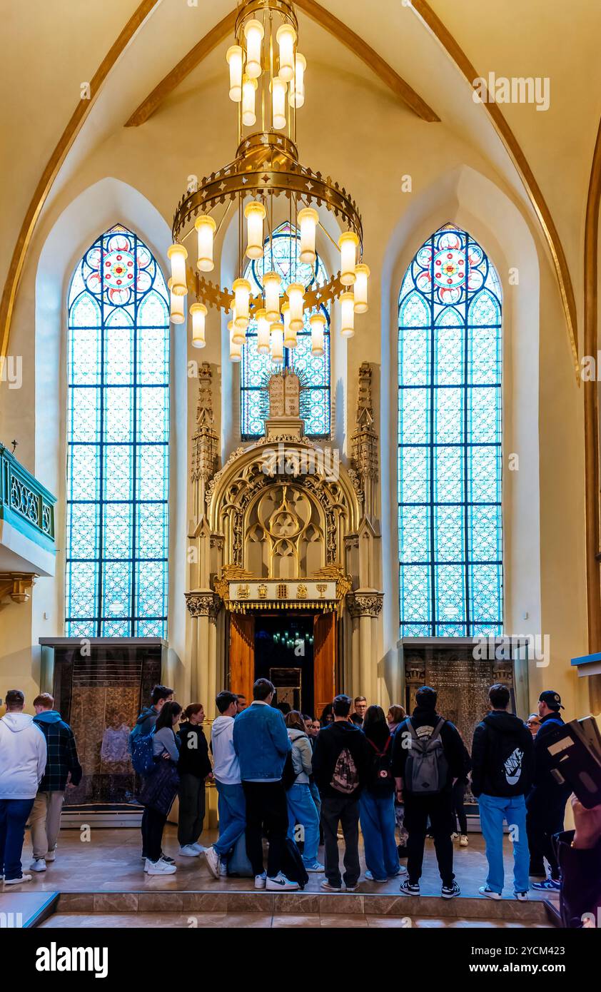 Maisel Synagogue. Founded in 1592 as a private temple by the Lord Mayor ...