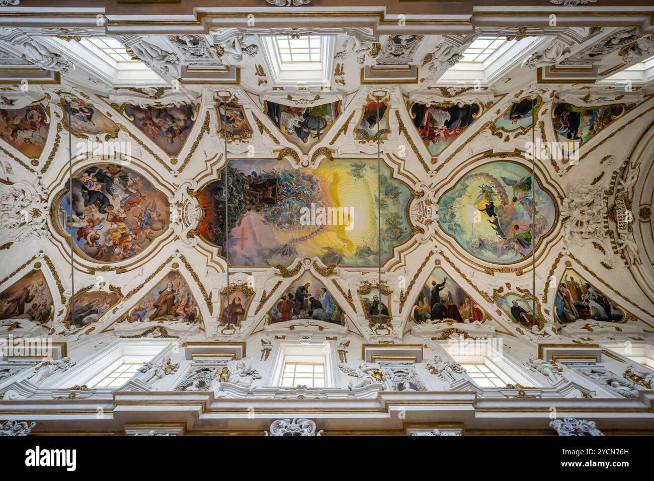 Church of the Jesus of Casa Professa, Palermo, Sicily, Italy Stock ...