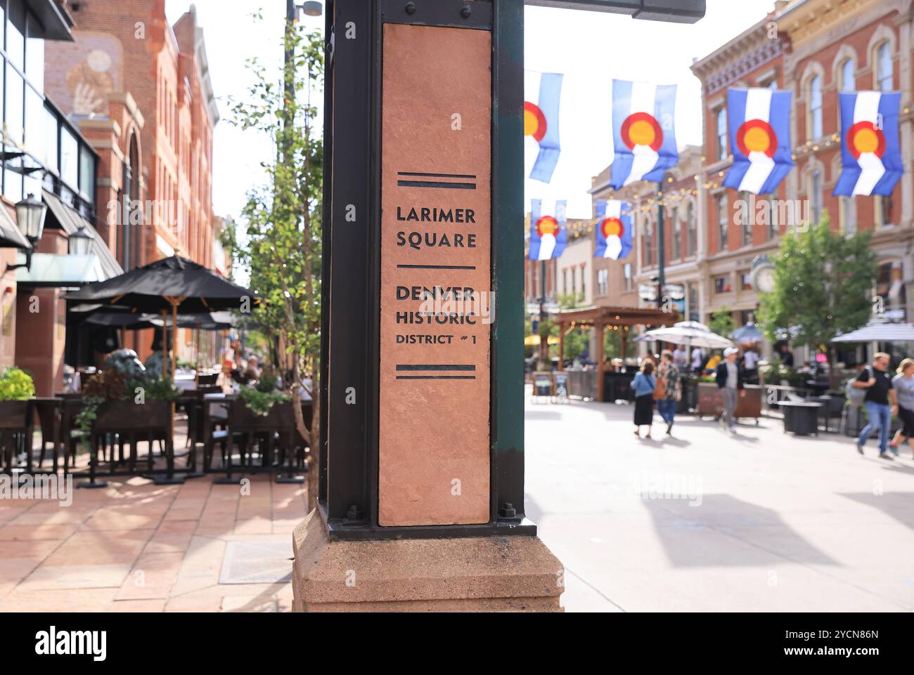 Larimer Square, the historic block, which is the iconic & creative ...