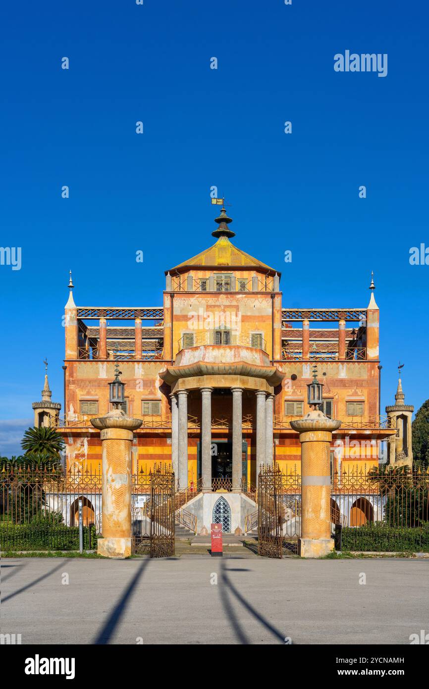 Chinese mansion, Palermo, Sicily, Italy Stock Photo