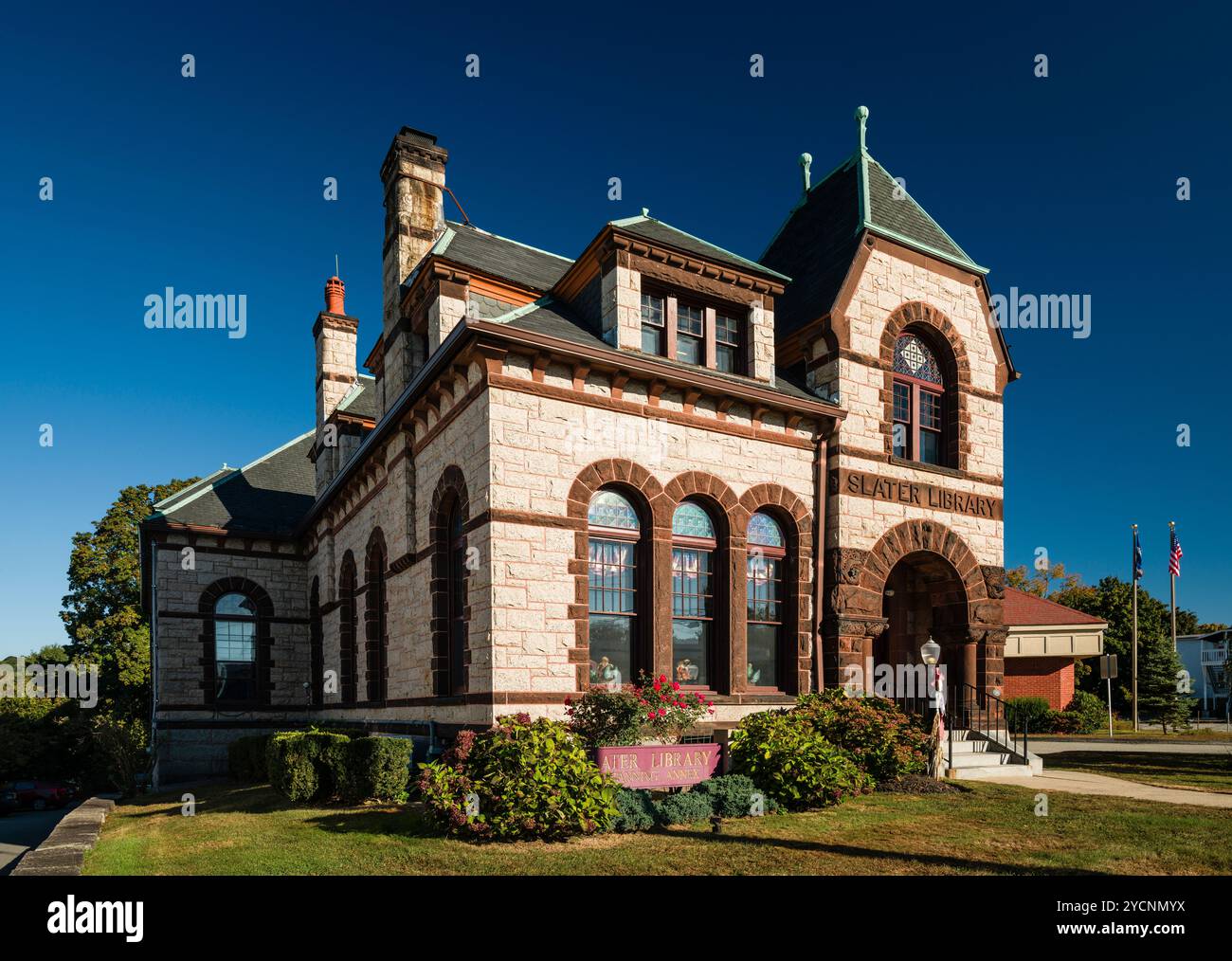 Slater Library   Griswold, Connecticut, USA Stock Photo