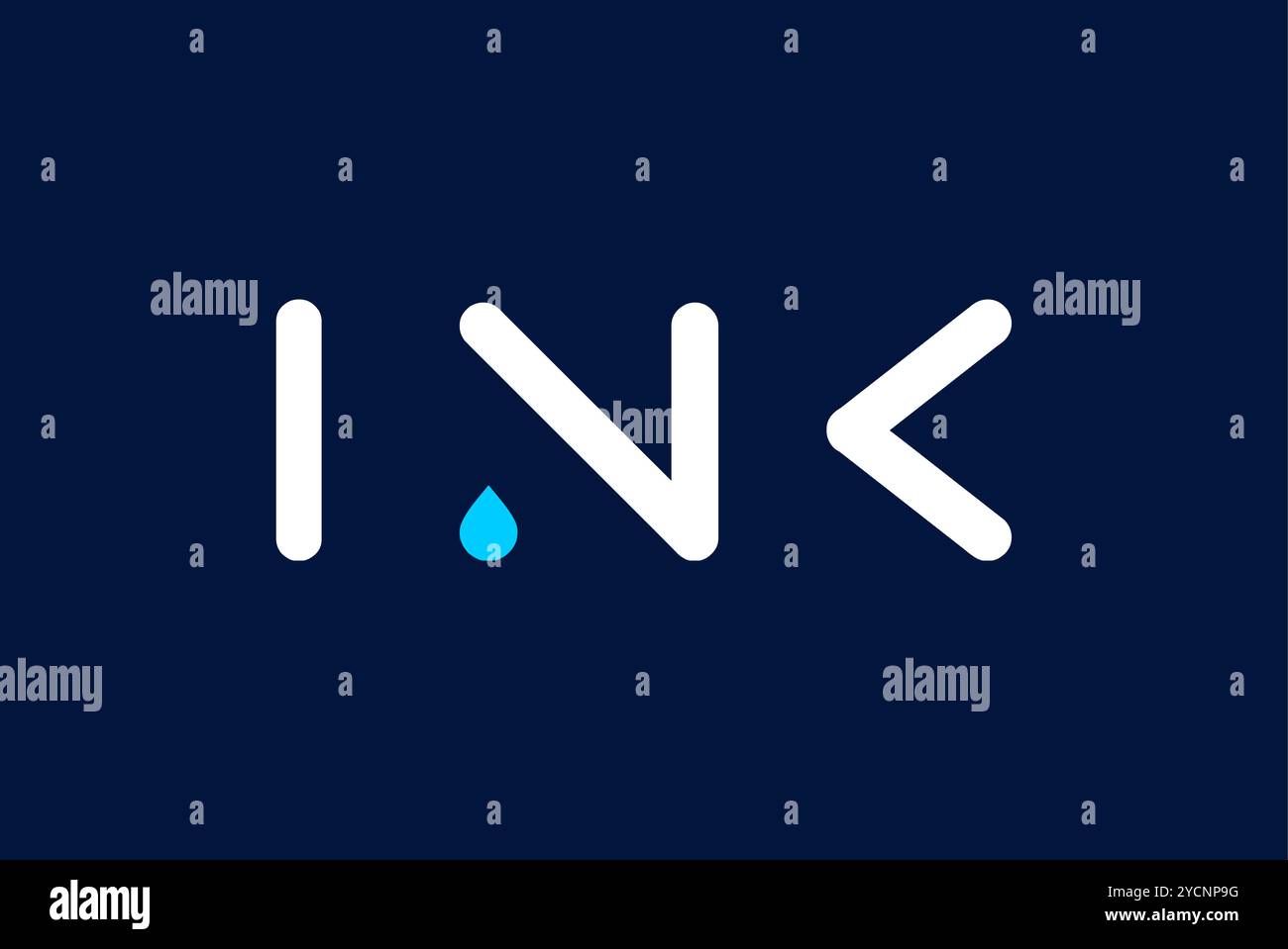 Ink technology company logo hi-res stock photography and images - Alamy