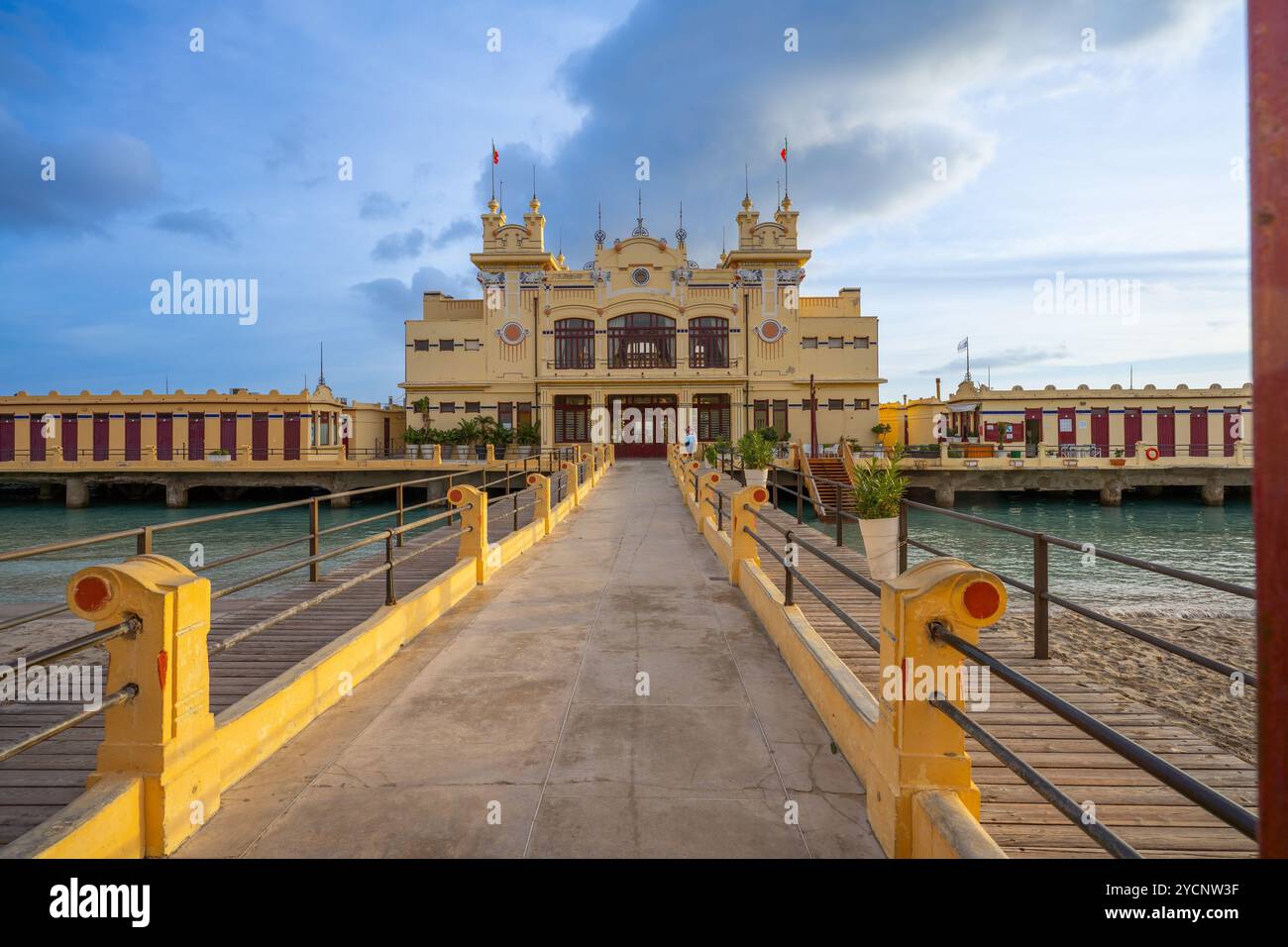 Ancient Bathing Establishment of Mondello, Mondello, Palermo, Sicily ...