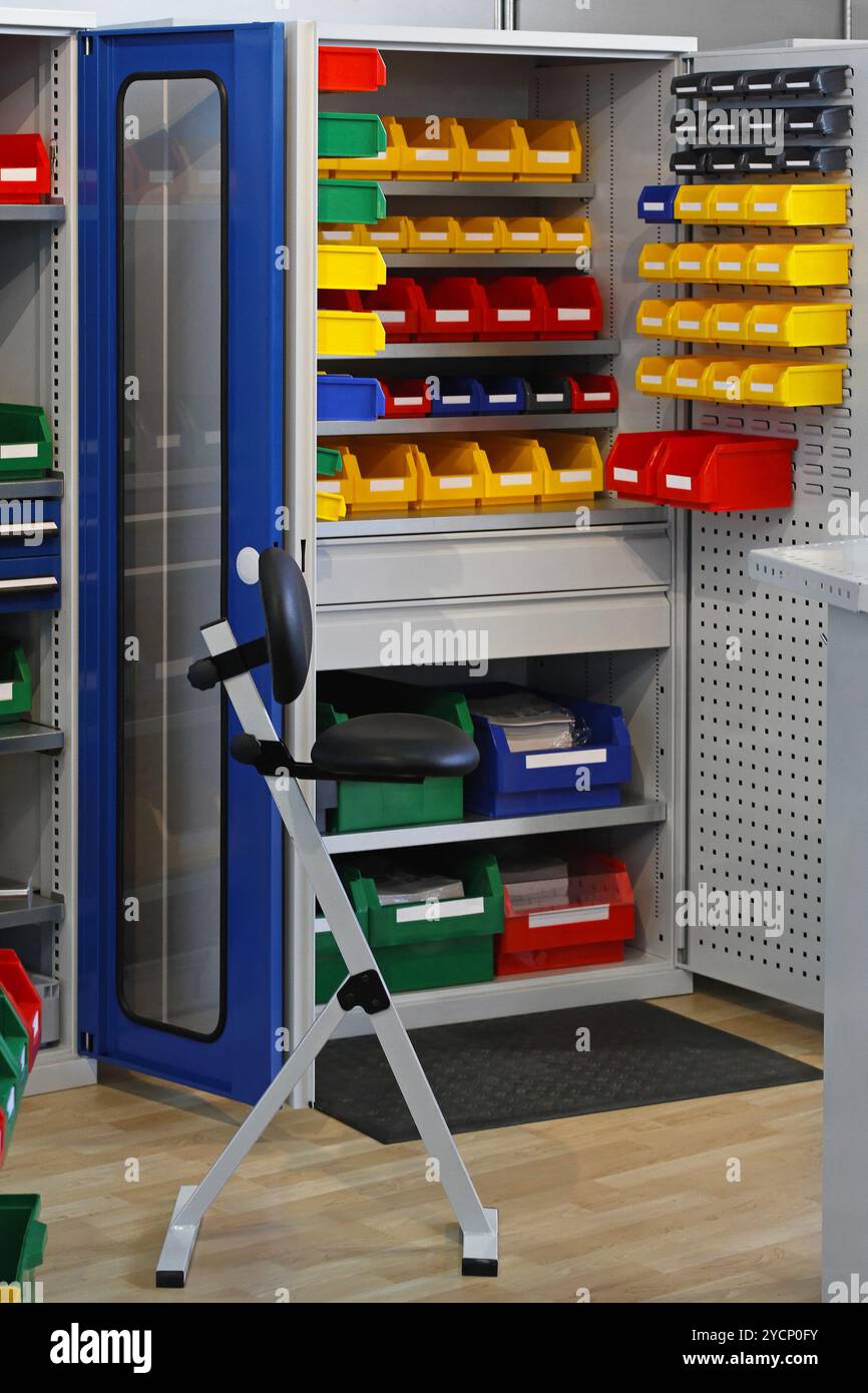Colorful storage bins hi-res stock photography and images - Alamy