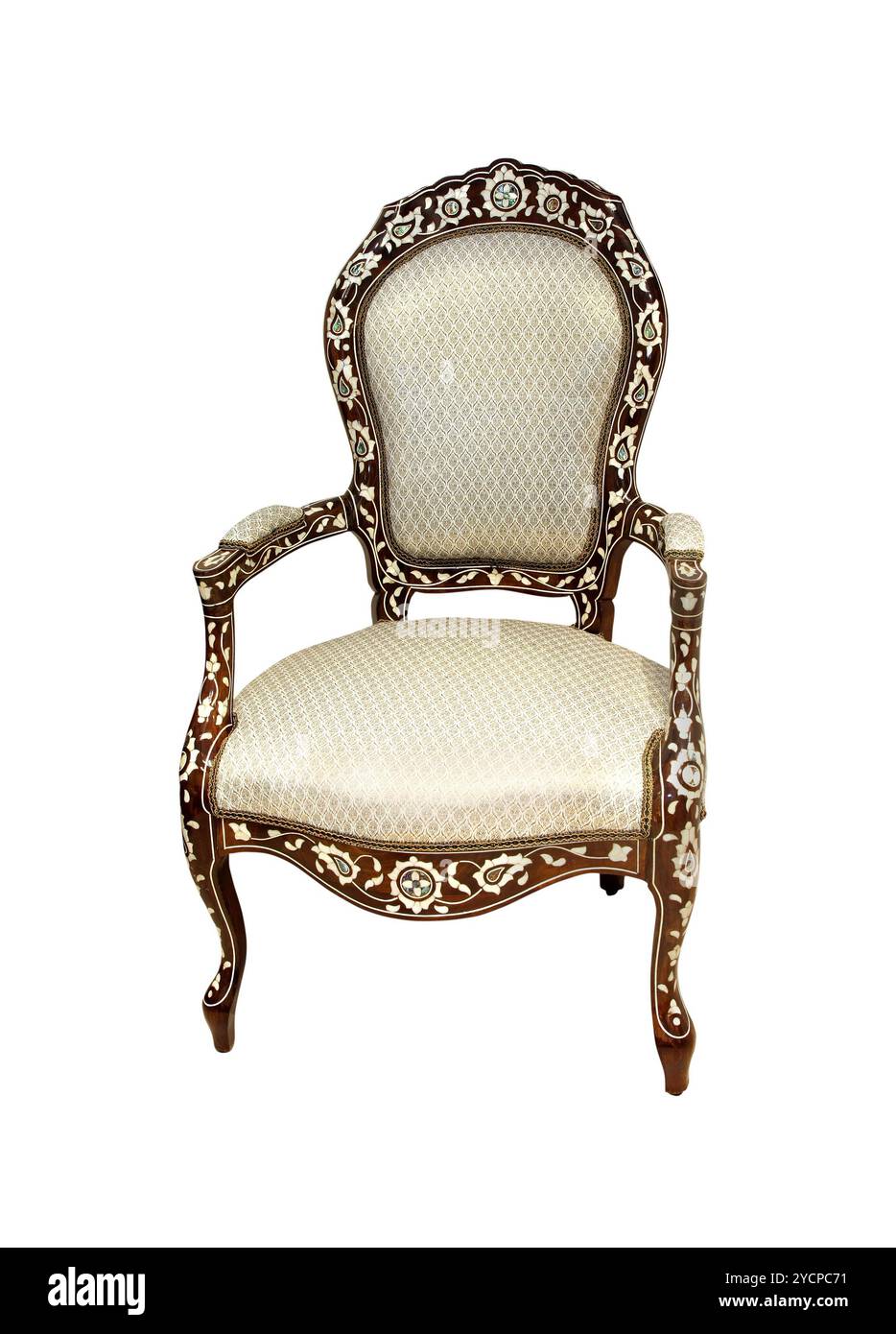 Wooden chair floral design hi-res stock photography and images - Alamy