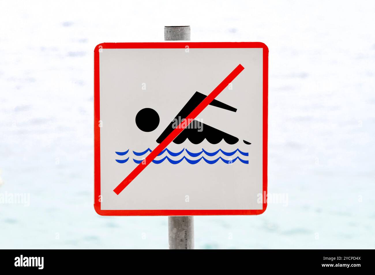Allowed swimming hi-res stock photography and images - Alamy