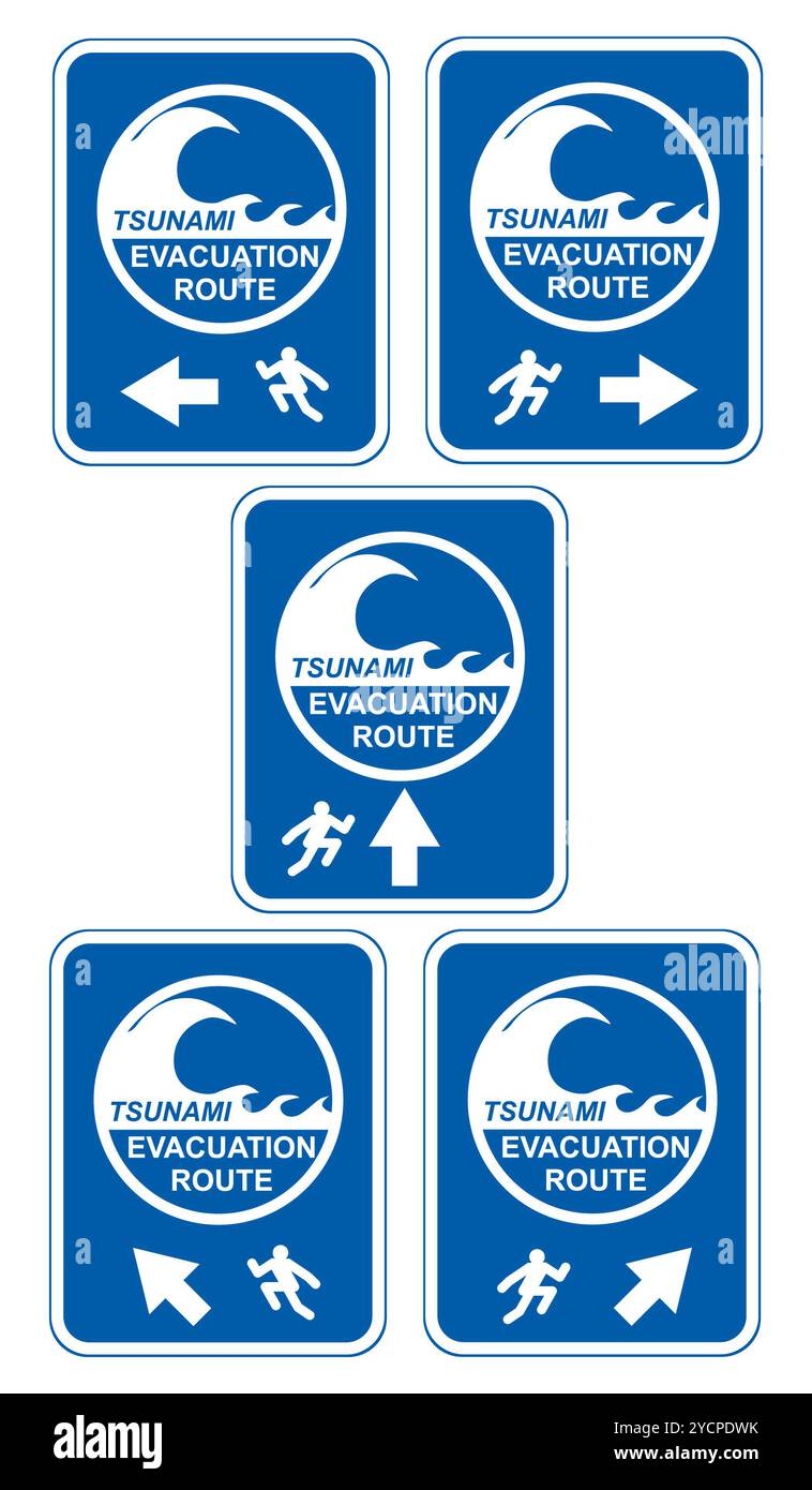 Tsunami warning signs pictures