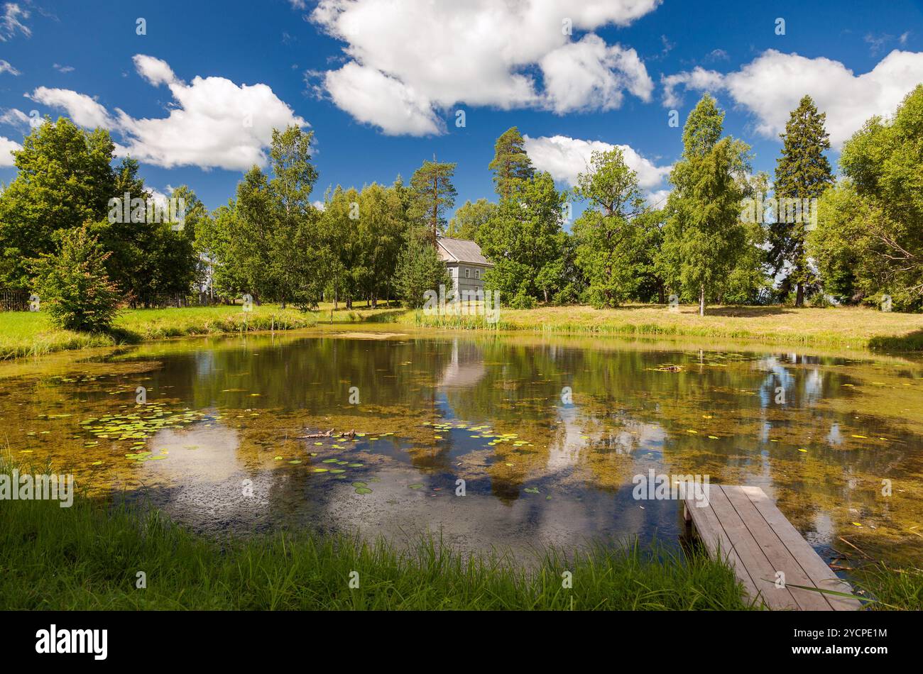 Rural village in calm hi-res stock photography and images - Alamy